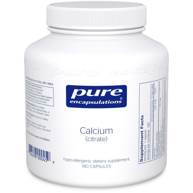 Calcium (citrate) (180 Capsules)
