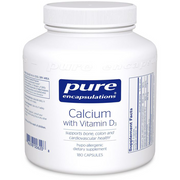 Calcium with Vitamin D3 (180 Capsules)