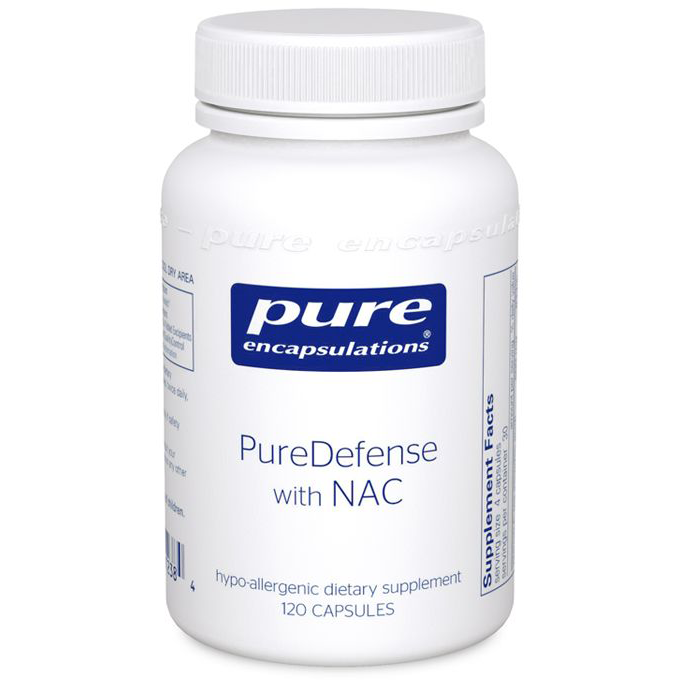 PureDefense with NAC-Vitamins & Supplements-Pure Encapsulations-120 Capsules-Pine Street Clinic