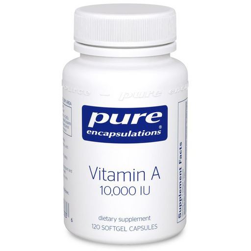 Vitamin A (3,000 mcg) (10,000 IU) (120 Softgels)-Vitamins & Supplements-Pure Encapsulations-Pine Street Clinic
