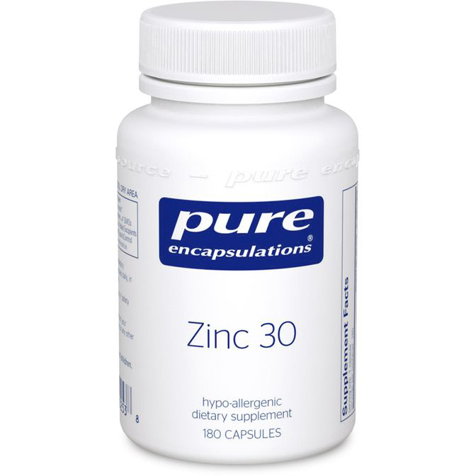 Zinc Picolinate (30 mg)-Vitamins & Supplements-Pure Encapsulations-180 Capsules-Pine Street Clinic