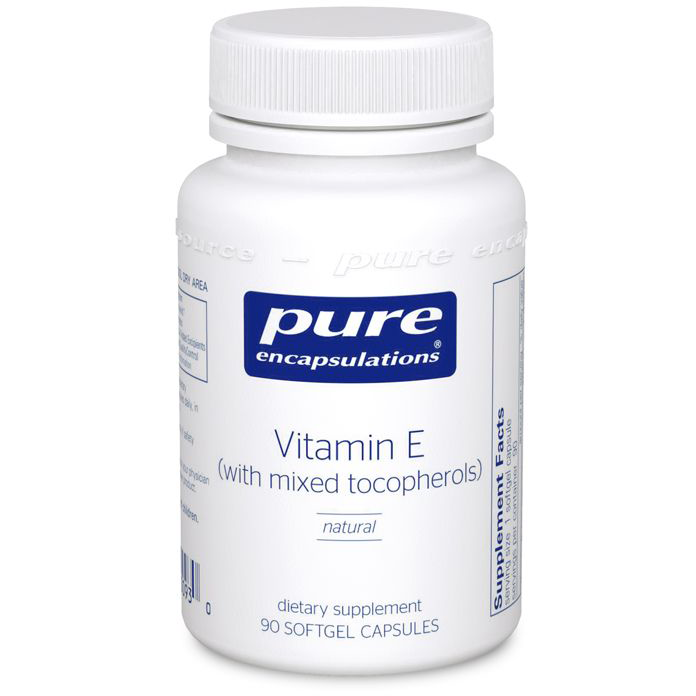 Vitamin E (with mixed tocopherols)-Pure Encapsulations-Pine Street Clinic