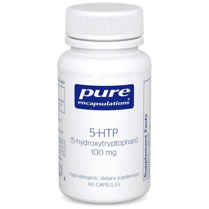 5-HTP (5-Hydroxytryptophan) (100 mg)-Vitamins & Supplements-Pure Encapsulations-180 Capsules-Pine Street Clinic