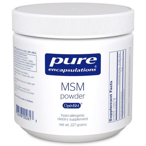 MSM Powder (227 Grams)-Vitamins & Supplements-Pure Encapsulations-Pine Street Clinic