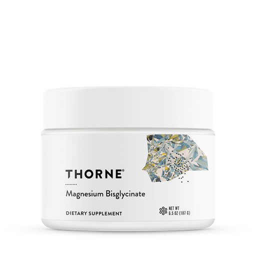 Magnesium Bisglycinate Powder (187 Grams)-Thorne-Pine Street Clinic