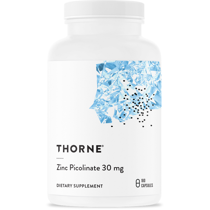 Zinc Picolinate (30 mg)-Vitamins & Supplements-Thorne-180 Capsules-Pine Street Clinic