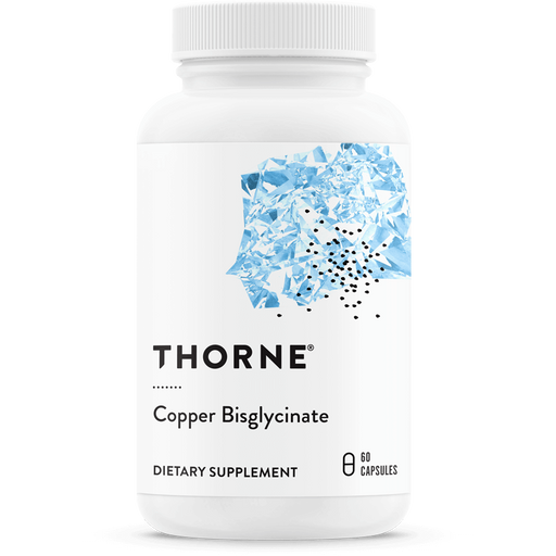 Copper Bisglycinate (60 Capsules)-Vitamins & Supplements-Thorne-Pine Street Clinic