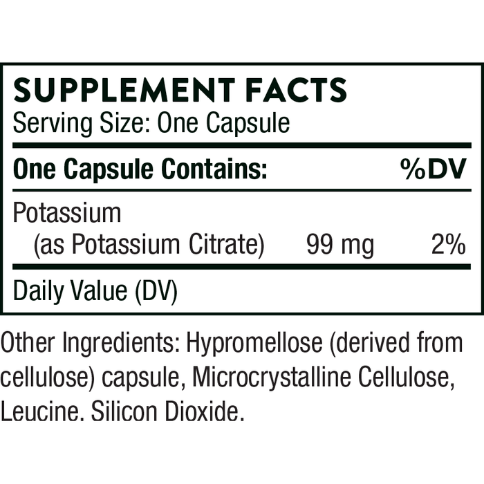 Potassium Citrate (90 Capsules)