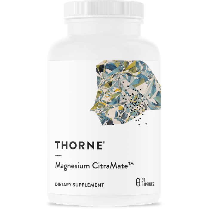 Magnesium CitraMate (90 Capsules)-Vitamins & Supplements-Thorne-Pine Street Clinic