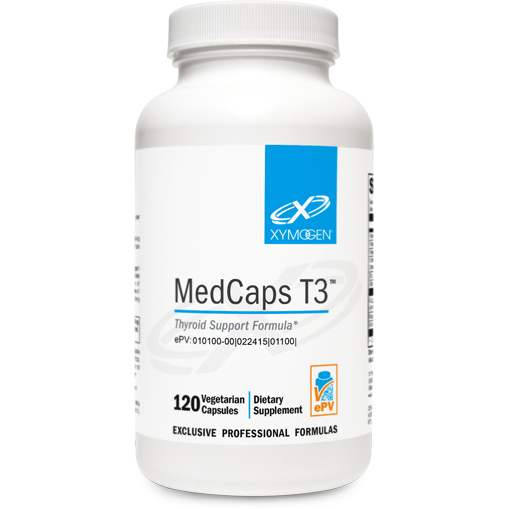 MedCaps T3 (120 Capsules)-Vitamins & Supplements-Xymogen-Pine Street Clinic