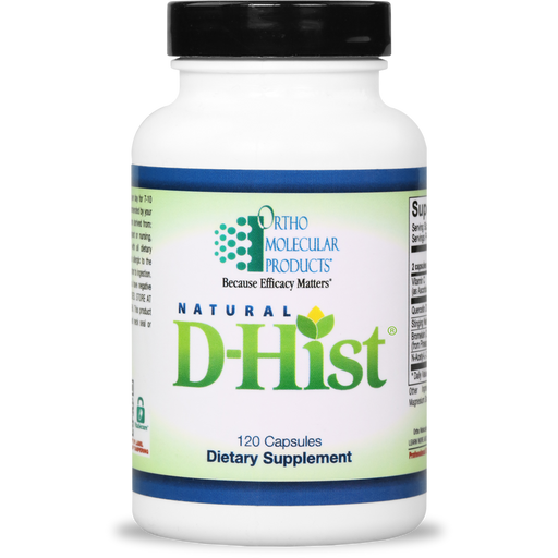 Natural D-Hist-Vitamins & Supplements-Ortho Molecular Products-120 Capsules-Pine Street Clinic
