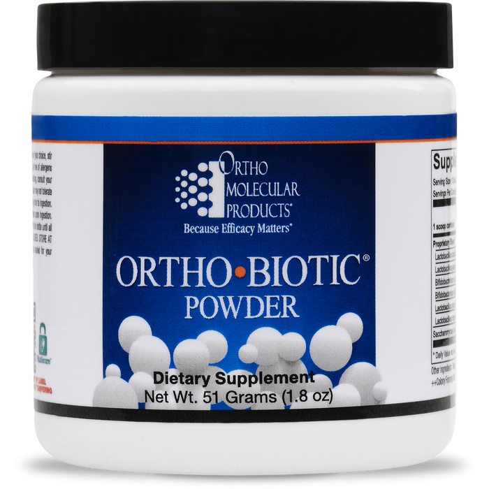 Ortho Biotic Powder (51 Grams)-Vitamins & Supplements-Ortho Molecular Products-Pine Street Clinic