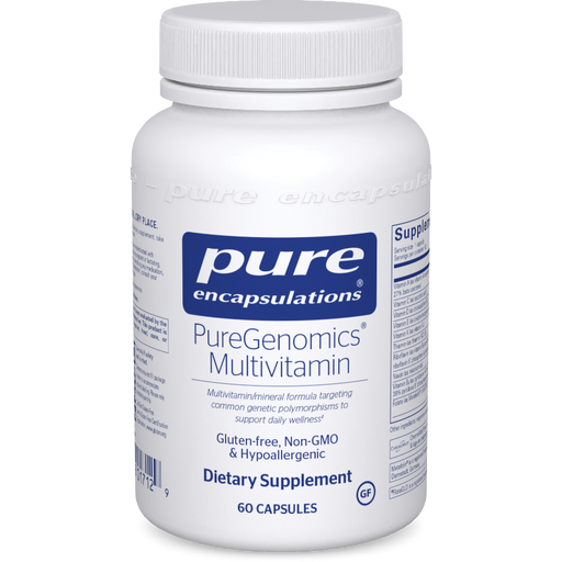 PureGenomics Multivitamin (60 Capsules)-Vitamins & Supplements-Pure Encapsulations-Pine Street Clinic