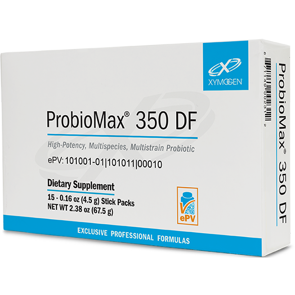 ProbioMax 350 DF (15 Servings)-Vitamins & Supplements-Xymogen-Pine Street Clinic