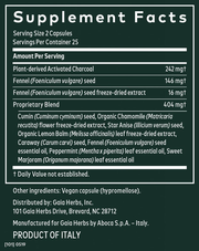 Gas & Bloating (50 Capsules)