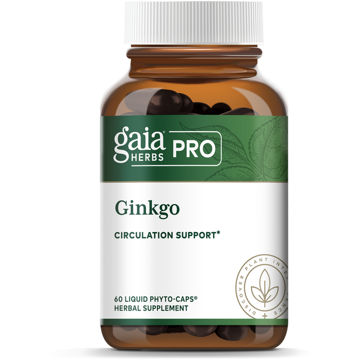 Ginkgo (60 Capsules)-Vitamins & Supplements-Gaia PRO-Pine Street Clinic