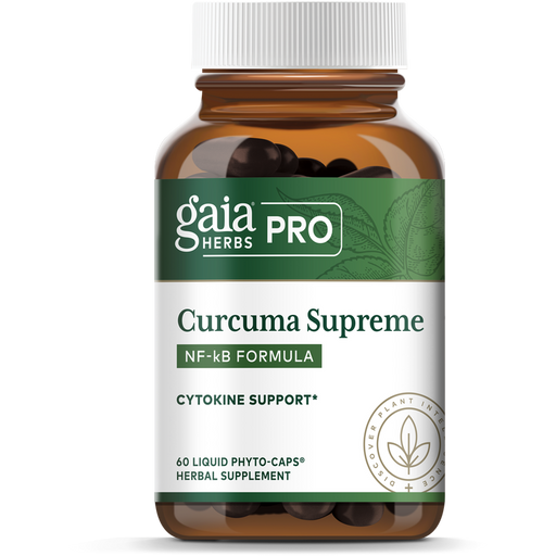 Curcuma Supreme NK-kB Formula (formerly Curcuma NF-kB: Turmeric Supreme)-Vitamins & Supplements-Gaia PRO-60 Capsules-Pine Street Clinic