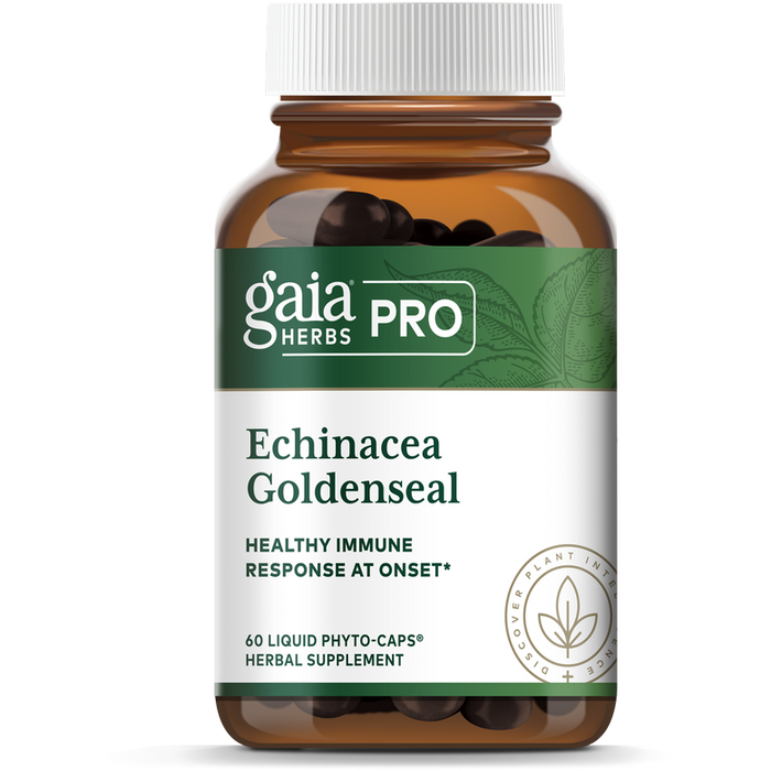 Echinacea Goldenseal (60 Capsules)-Vitamins & Supplements-Gaia PRO-Pine Street Clinic