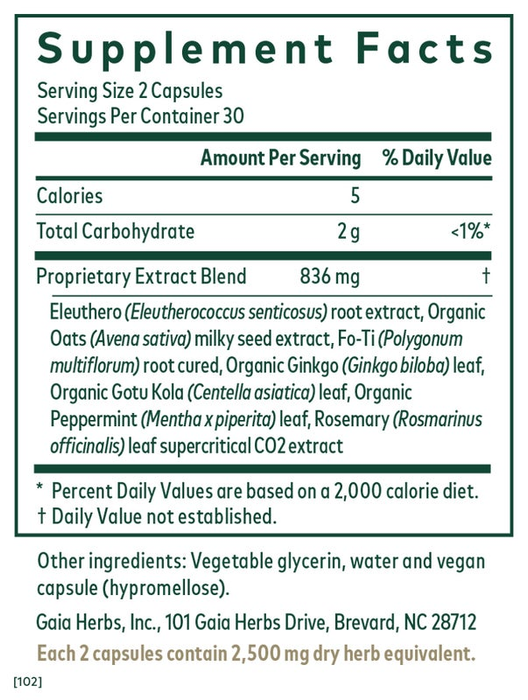 Cognitive Formula (60 Capsules)