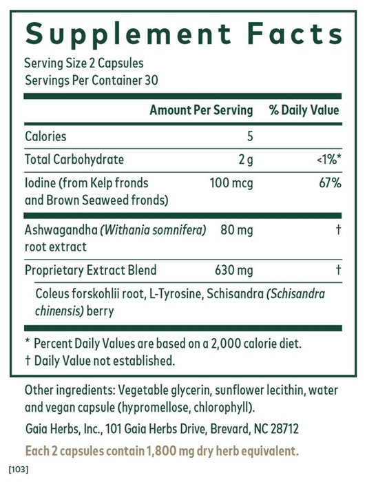 Thyroid Formula (formerly Thyroid Support)