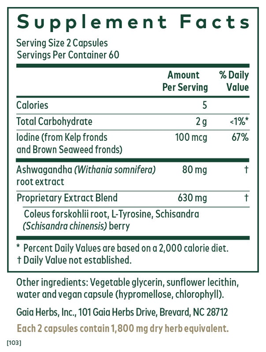 Thyroid Formula (formerly Thyroid Support)