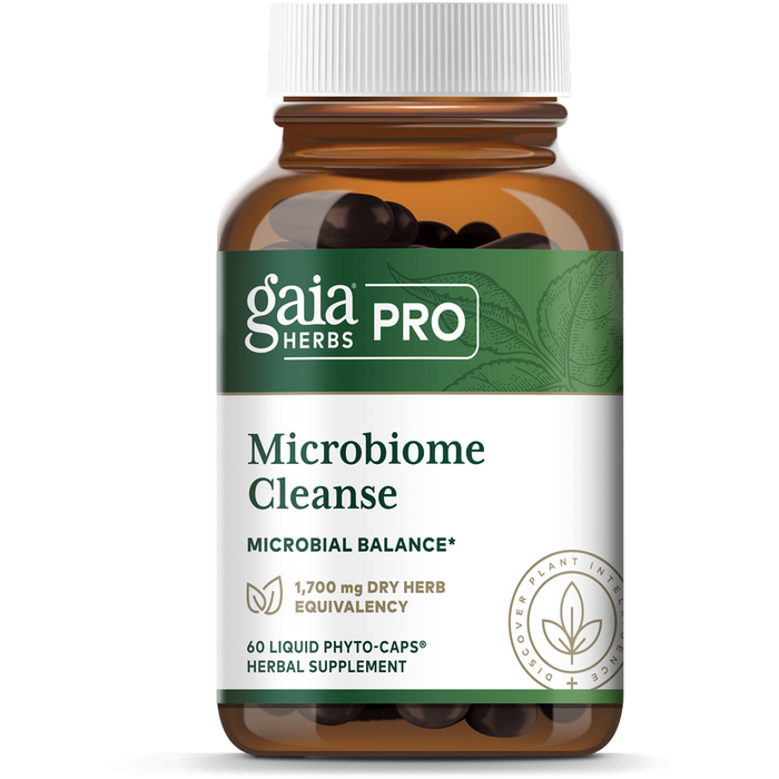 Microbiome Cleanse (60 Capsules)-Vitamins & Supplements-Gaia PRO-Pine Street Clinic