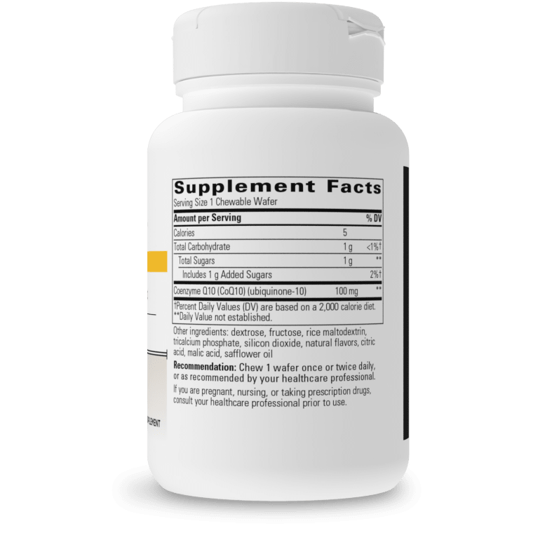 Vitaline CoQ10 (100 mg) (Tropical Fruit) (30 Chewables)