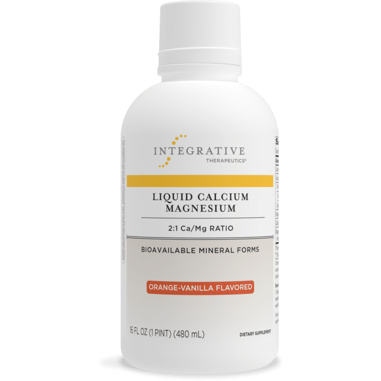 Liquid Calcium Magnesium (2:1) (Orange-Vanilla) (16 Ounces)