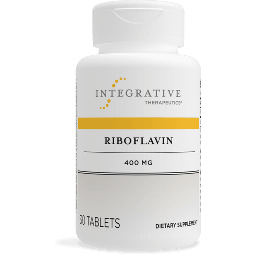 Riboflavin (30 Tablets)-Integrative Therapeutics-Pine Street Clinic