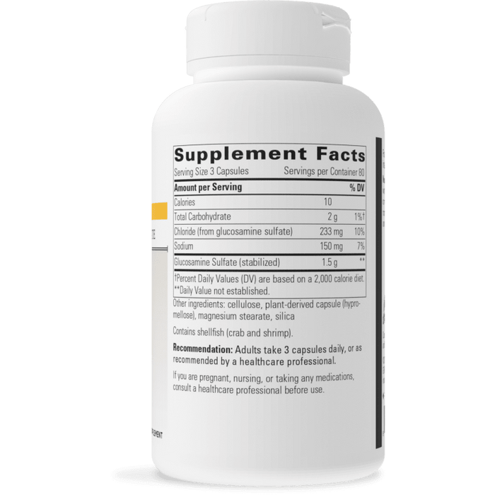 Glucosamine Sulfate (240 Capsules)-Vitamins & Supplements-Integrative Therapeutics-Pine Street Clinic