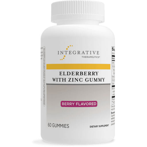 Elderberry with Zinc Gummy (60 Gummies)-Integrative Therapeutics-Pine Street Clinic