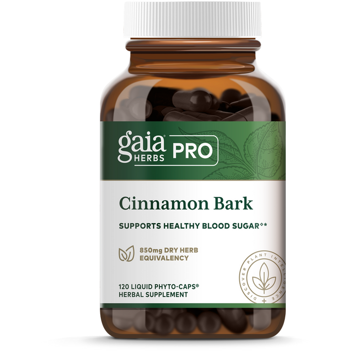 Cinnamon Bark (120 Capsules)-Vitamins & Supplements-Gaia PRO-Pine Street Clinic