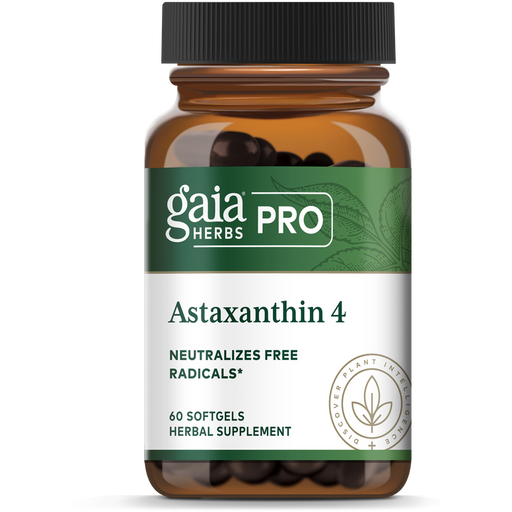 Astaxanthin (4 mg) (60 Softgels)                      (60 Capsules)-Gaia PRO-Pine Street Clinic
