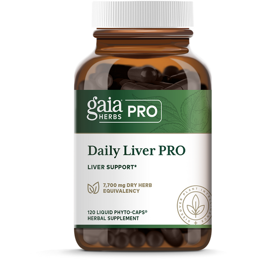Daily Liver PRO (120 Capsules)-Vitamins & Supplements-Gaia PRO-Pine Street Clinic