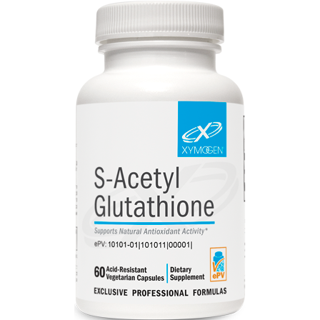 S-Acetyl Glutathione-Xymogen-60 Capsules-Pine Street Clinic