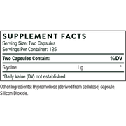 Glycine (250 Capsules)