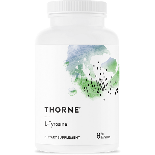 L-Tyrosine (90 Capsules)-Vitamins & Supplements-Thorne-Pine Street Clinic