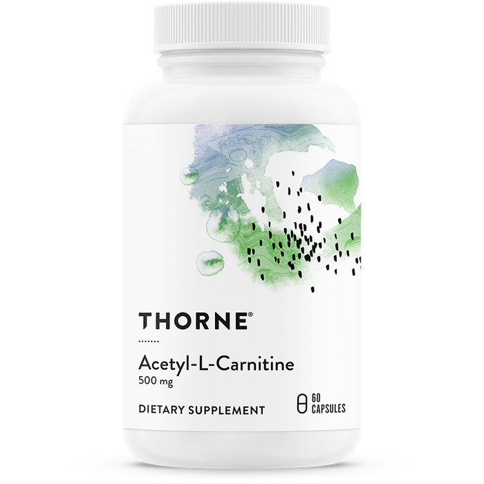 Acetyl-L-Carnitine (60 Capsules)-Vitamins & Supplements-Thorne-Pine Street Clinic