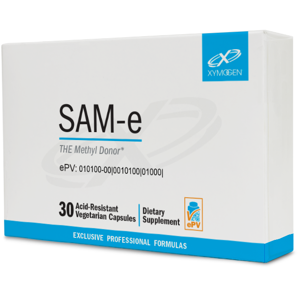 SAM-e (30 Capsules)-Vitamins & Supplements-Xymogen-Pine Street Clinic