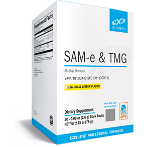 SAM-e & TMG Lemon (30 Servings)-Vitamins & Supplements-Xymogen-Pine Street Clinic