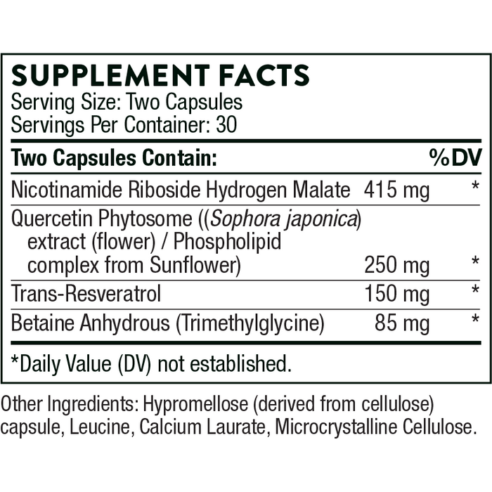 ResveraCel (60 Capsules)-Vitamins & Supplements-Thorne-Pine Street Clinic