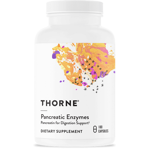 Pancreatic Enzymes (180 Capsules)-Vitamins & Supplements-Thorne-Pine Street Clinic