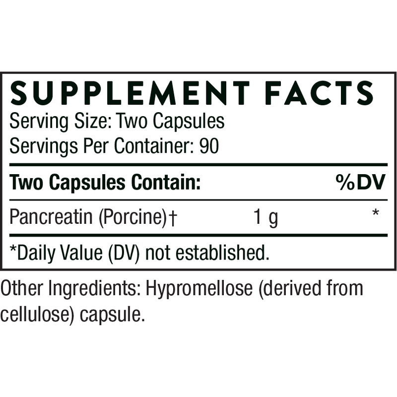 Pancreatic Enzymes (180 Capsules)