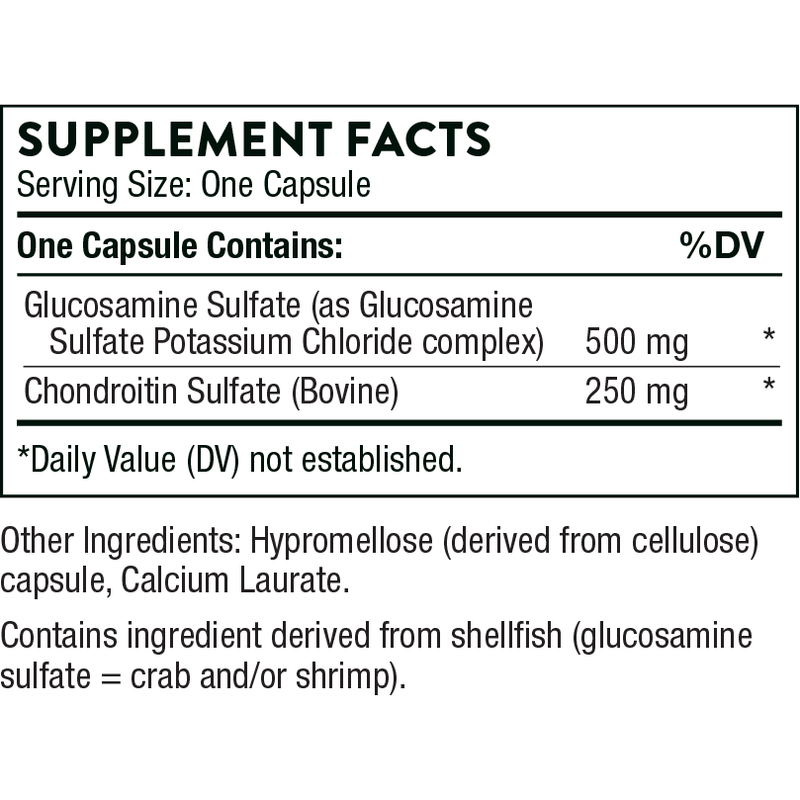 Glucosamine & Chondroitin (90 Capsules)