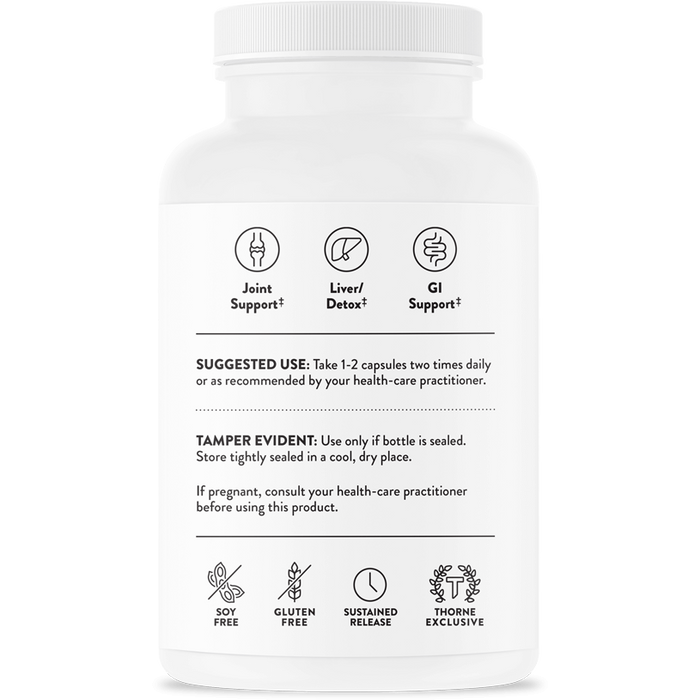 Curcumin Phytosome - Sustained Release (120 Capsules)-Vitamins & Supplements-Thorne-Pine Street Clinic