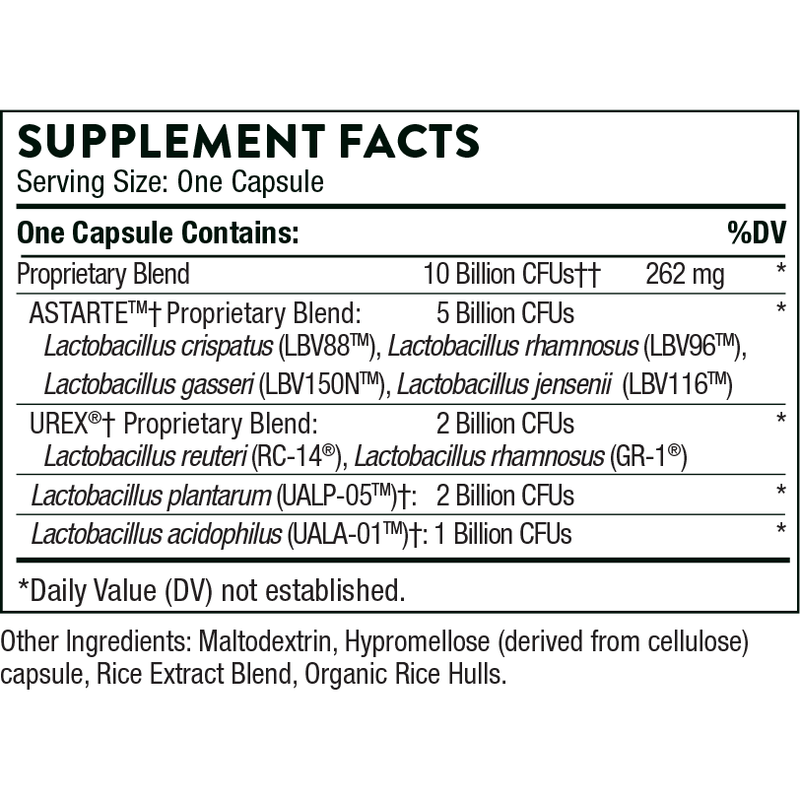 Women's Daily Probiotic (30 Capsules)