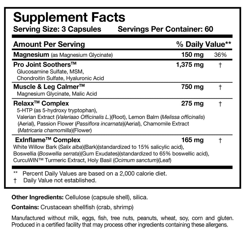 Soothe & Relaxx (180 Capsules)