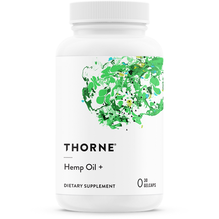 Hemp Oil + (30 Gelcaps)-Thorne-Pine Street Clinic