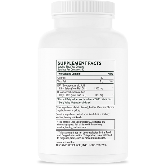 Super EPA Pro (120 Gelcaps)-Vitamins & Supplements-Thorne-Pine Street Clinic