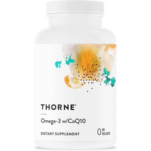Omega-3 with CoQ10 (90 Gelcaps)-Vitamins & Supplements-Thorne-Pine Street Clinic